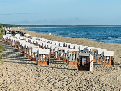 schöner inseln Strandkorbvermietung