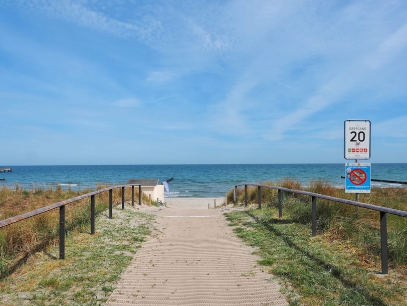 Zingst Strand Gesperrt